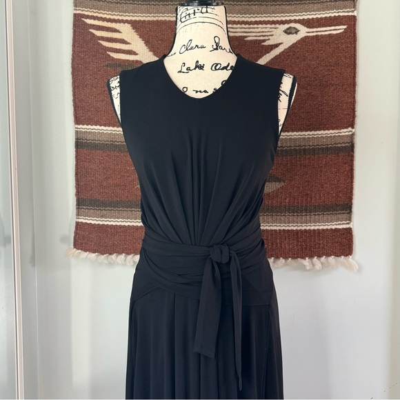 MM. Lafleur Hanna Midi Dress in Black - Picture 6 of 13